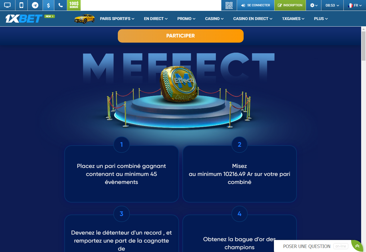 1xBet - M Effect